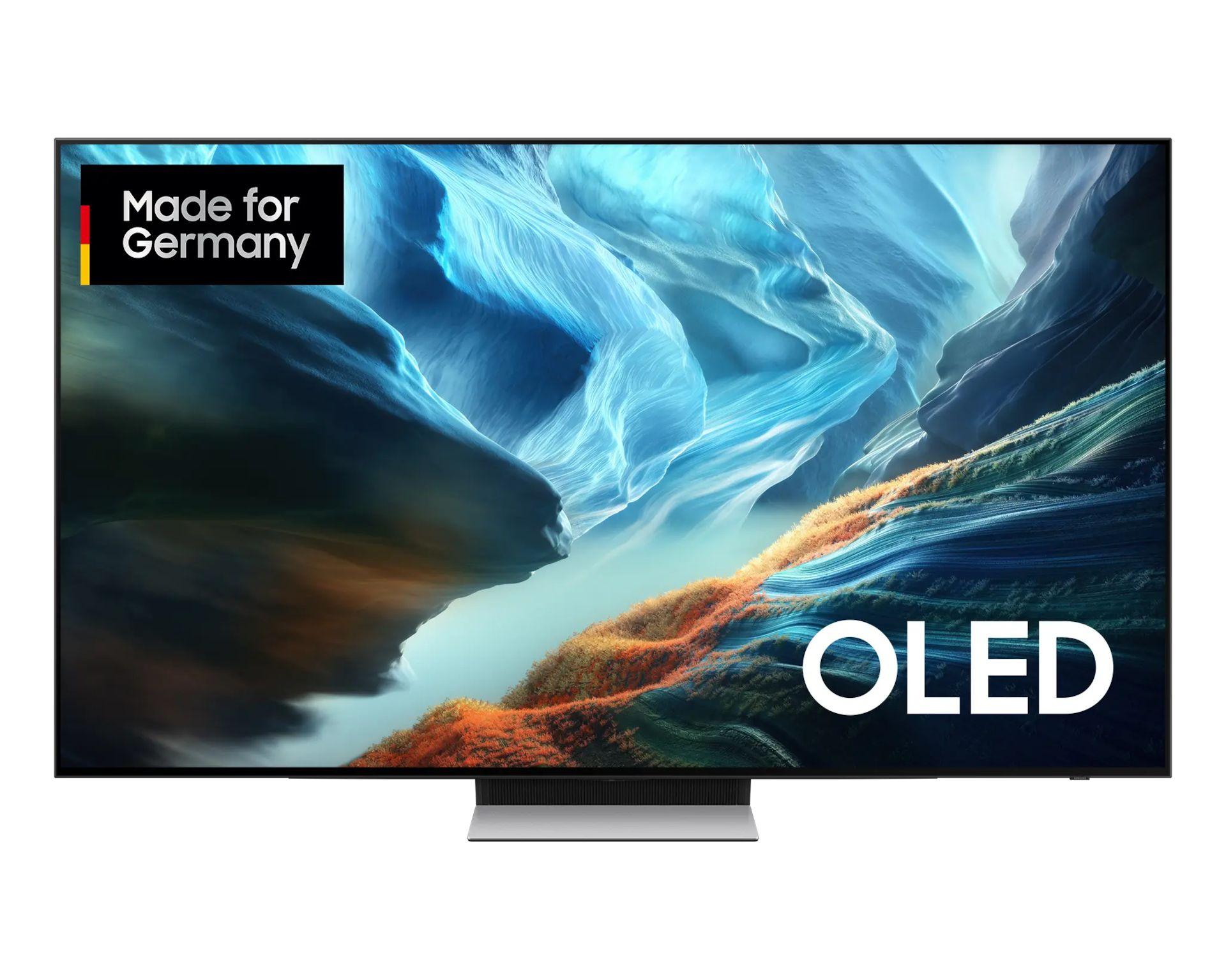Televisor OLED SAMSUNG GQ55S90HAEXZG (55" - OLED - 100 Hz - Preto/Prateado)