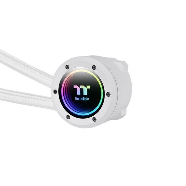 Sistema de Refrigeração Líquida All-in-One THERMALTAKE TH280 V2 ARGB Sync Snow Edition (14 cm - 1800 RPM - Multicolor - Branco) — miniatura 2