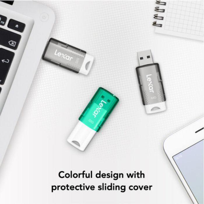 Pen USB LEXAR JumpDrive S60 (USB 2.0 - Cinzento), miniatura 4