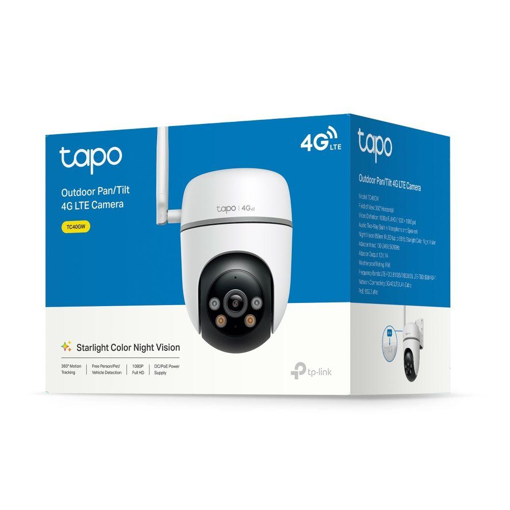 Câmara de Segurança TP-LINK Tapo TC40GW (Exterior - 1920 x 1080 pixels - H.264 - Branco), miniatura 4