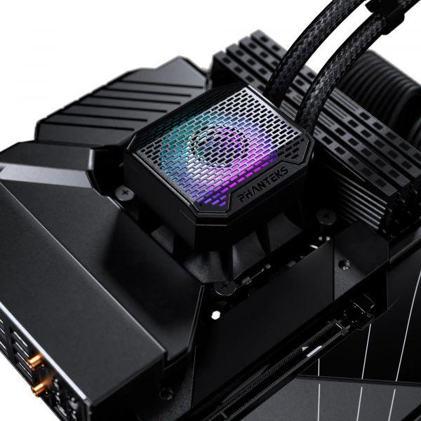 Sistema de Refrigeração Líquida AIO para CPU PHANTEKS Glacier One 360M25G2 (2200 RPM - RGB - Linq6 - Preto) — miniatura 2
