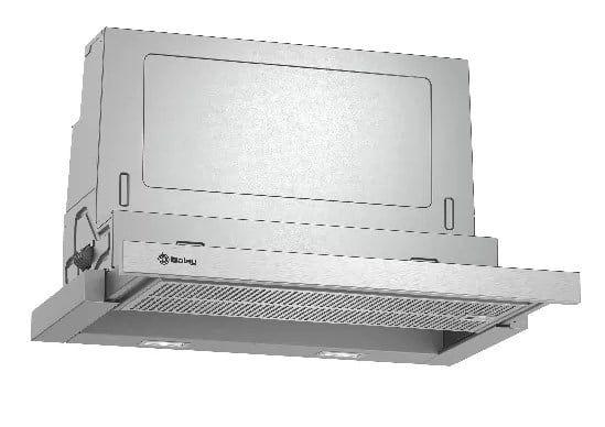 Exaustor Telescópico de Encastre BALAY 3BT267MX (Altura 47,1 cm - 60 cm - 29 cm - Inox)