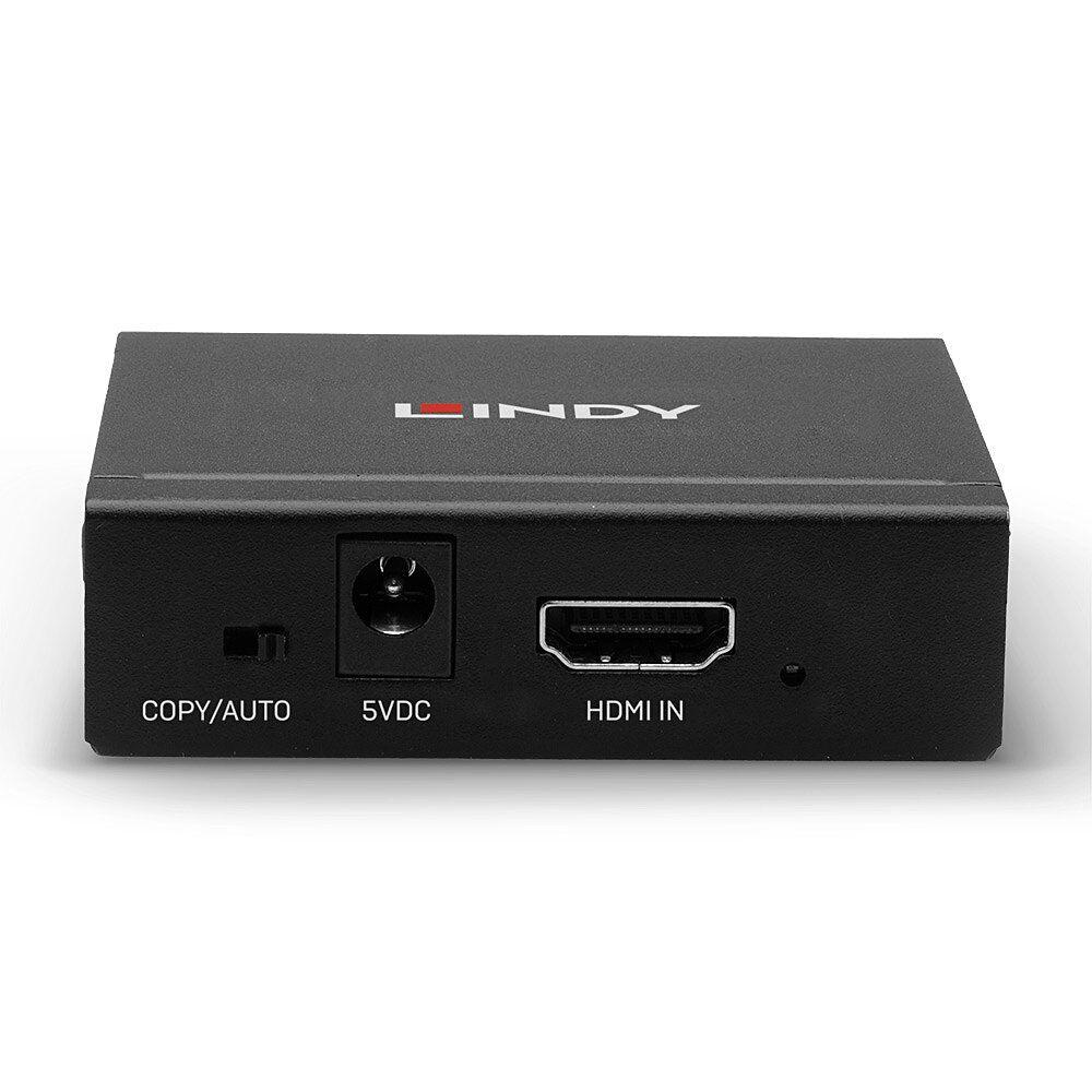 Multiplicador de Vídeo HDMI LINDY 38158 (HDMI 1.4/2.0 - Preto), miniatura 3