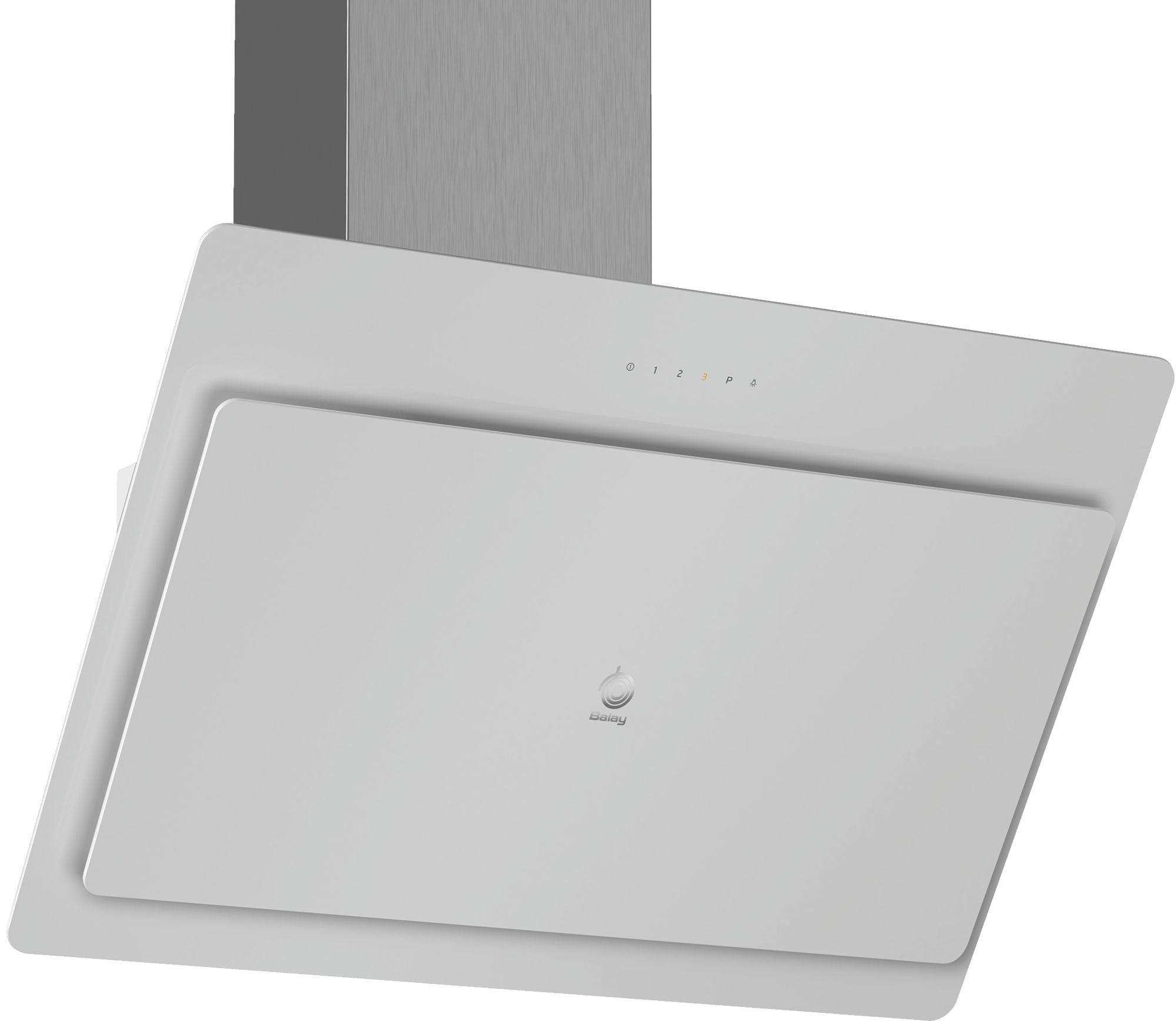 Exaustor de Parede BALAY 3BC587GB (Altura 92,8–125,8 cm - 79 cm - 50 cm - Branco)