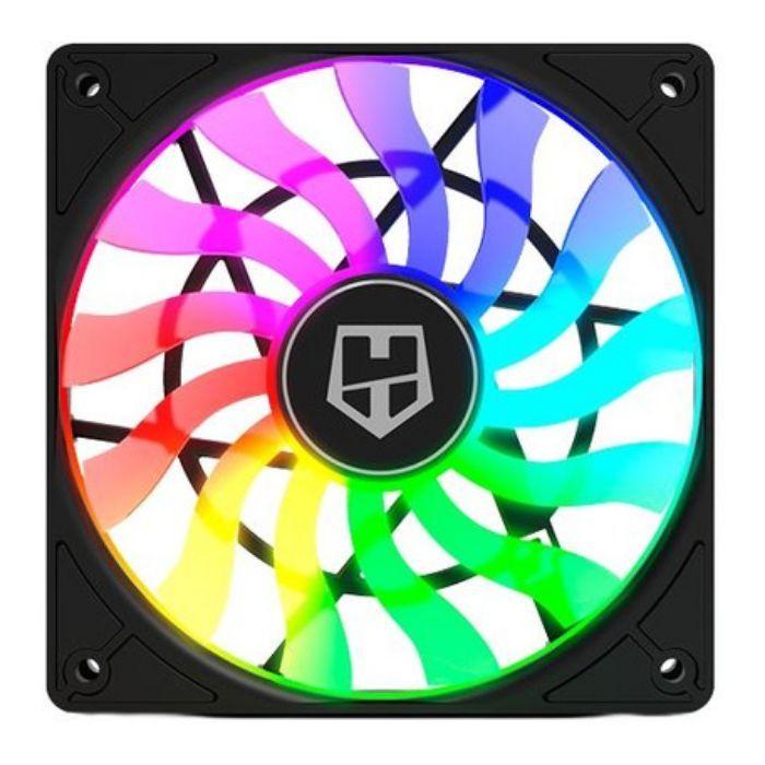 Ventoinha para Caixa de PC NOX Hummer Slim-Fan ARGB (Preto), miniatura 4