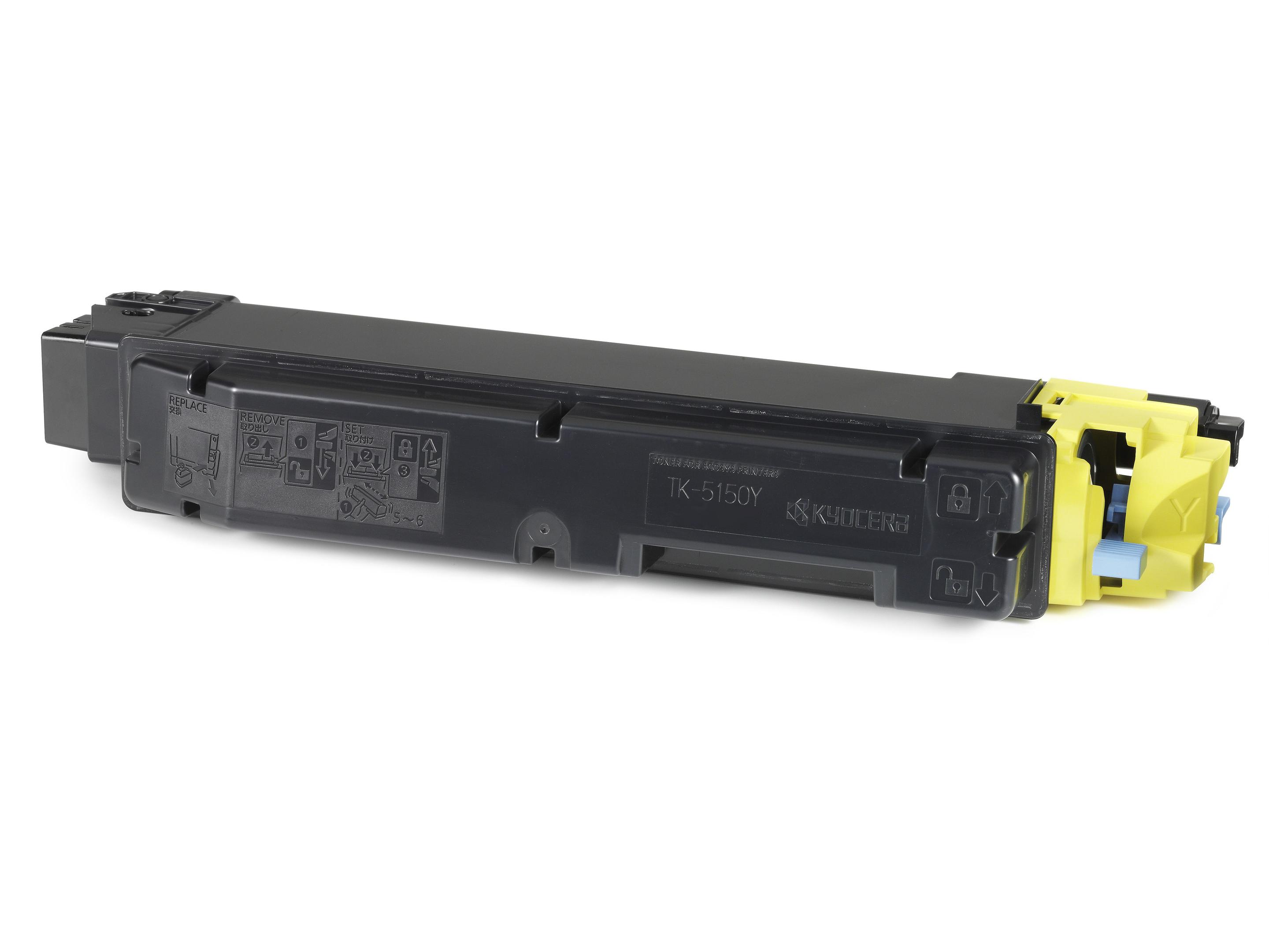 Toner KYOCERA TK-5150Y (10000 páginas - Amarelo)