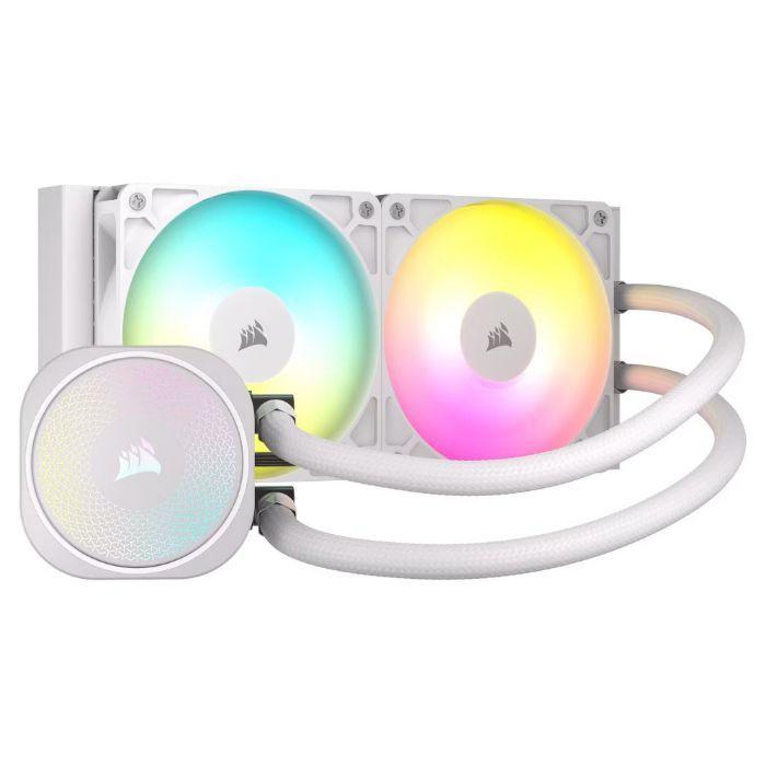 Sistema de Refrigeração Líquida CORSAIR NAUTILUS 240 ARGB (120 mm - 2100 RPM - Altura 12,5 cm - Branco) — miniatura 2