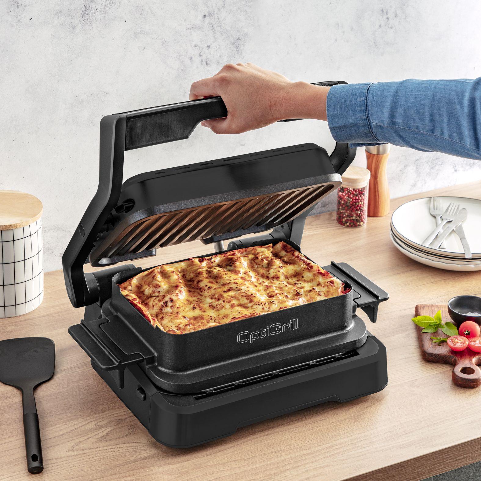Grelhador de Contacto TEFAL OptiGrill 4-in-1 GC7748 (Altura 18,9 cm - Preto), miniatura 12