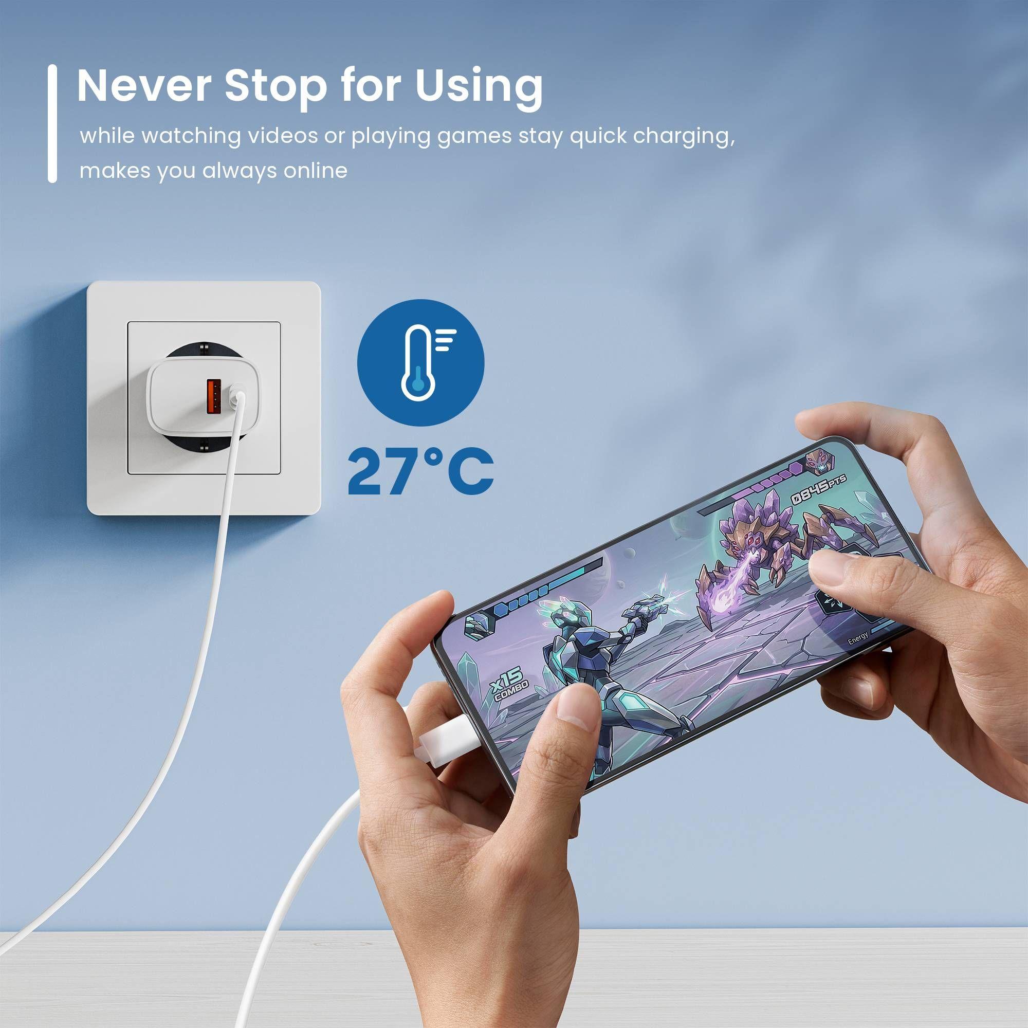 Carregador EWENT EW1326 (30 W - Branco), miniatura 3