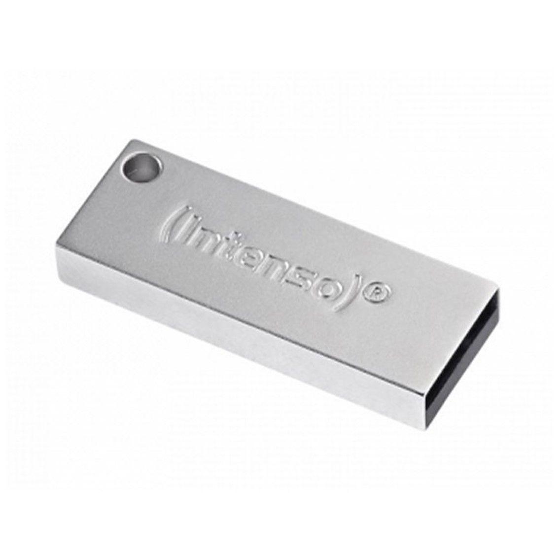 Pen USB INTENSO 3534480 (USB Type-A - Sem tampa - 100 MB/s - Prateado)