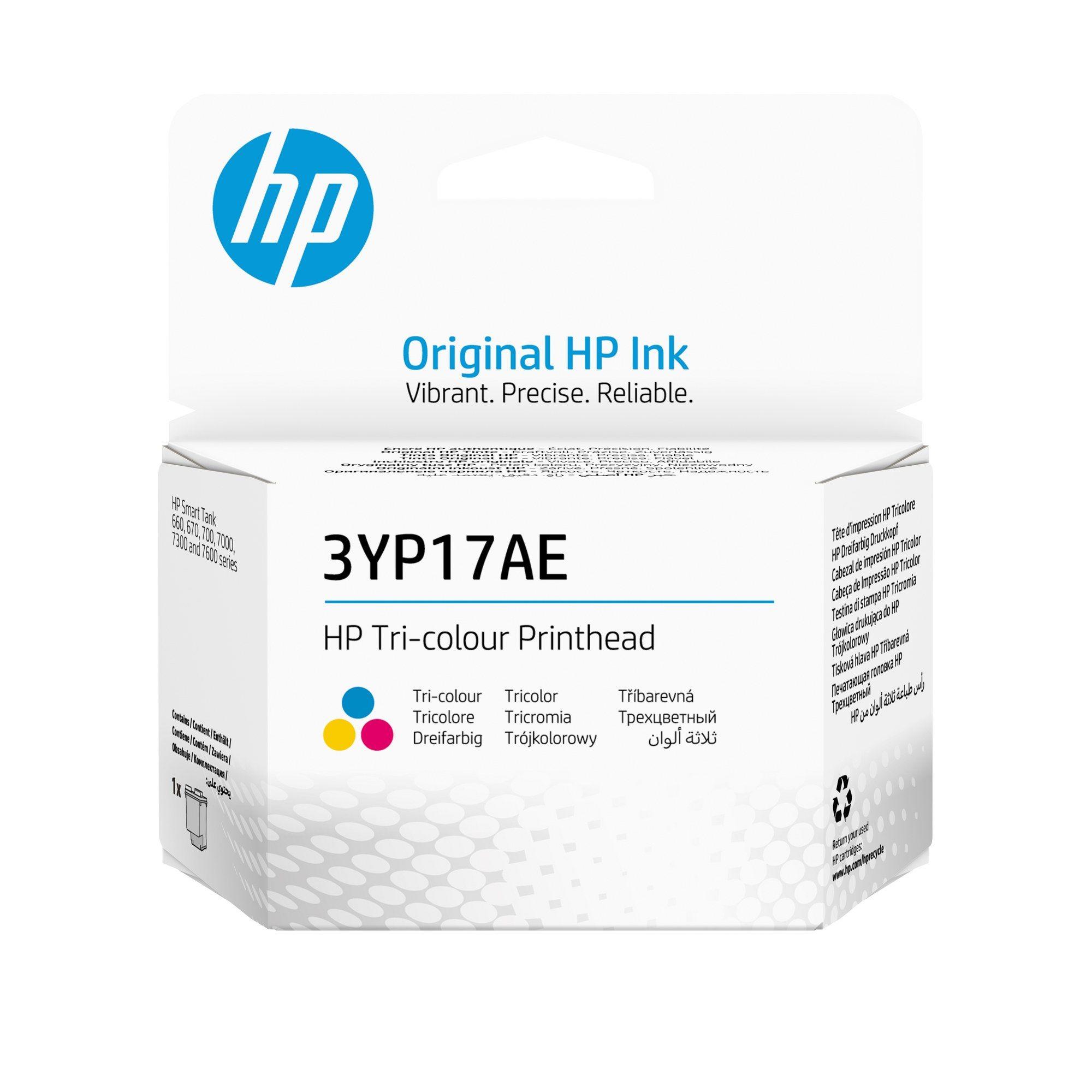 Cabeça de Impressão Tricolor HP 3YP17AE (Branco)