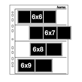 Capas de Proteção para Negativos HAMA 2259 (Glassine Mate - 100 Folhas - 60 x 70 mm)