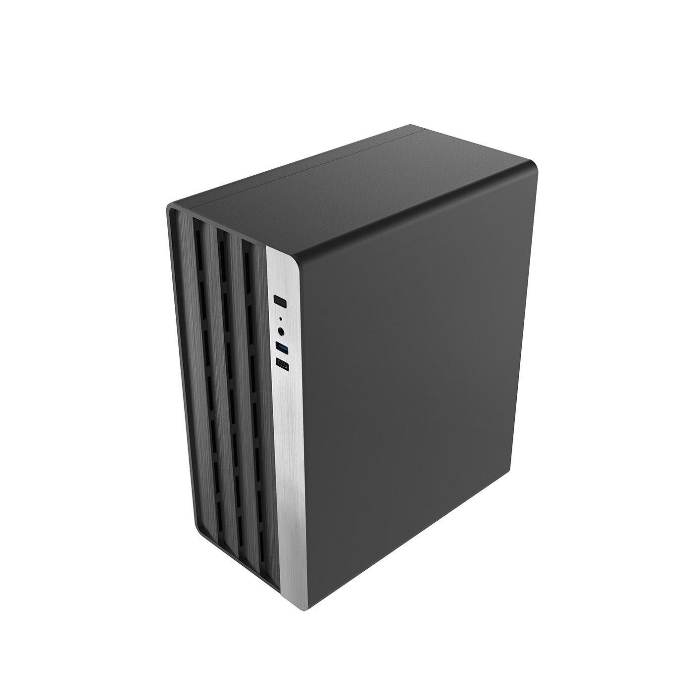 Caixa de Computador COOLBOX M870 (ITX, Micro ATX - 500 W - Midi Tower - Preto) — miniatura 4