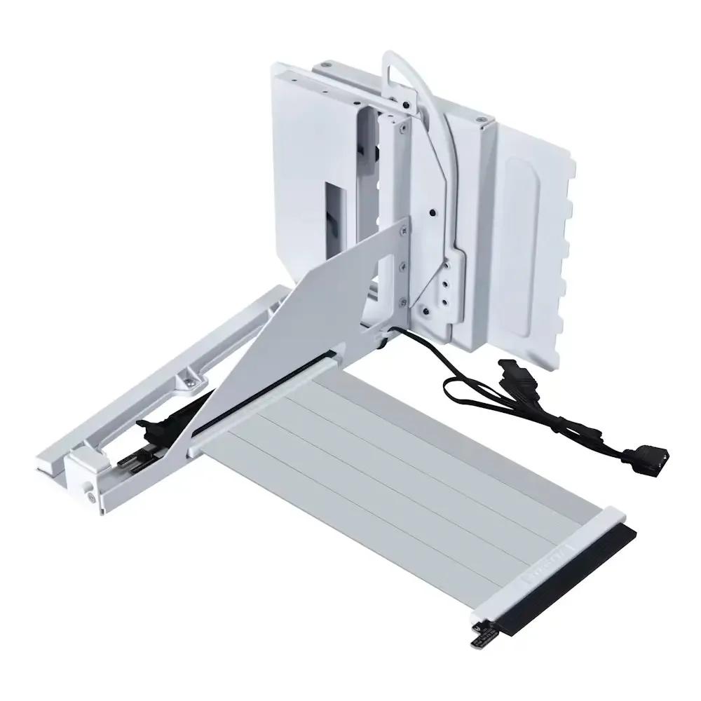 Suporte Vertical para Placa Gráfica LIAN LI V4 (Branco), miniatura 3