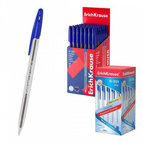 Esferográfica ERICHKRAUSE R-301 Classic Stick 1.0 (Azul, Preto, Vermelho e Verde), miniatura 2