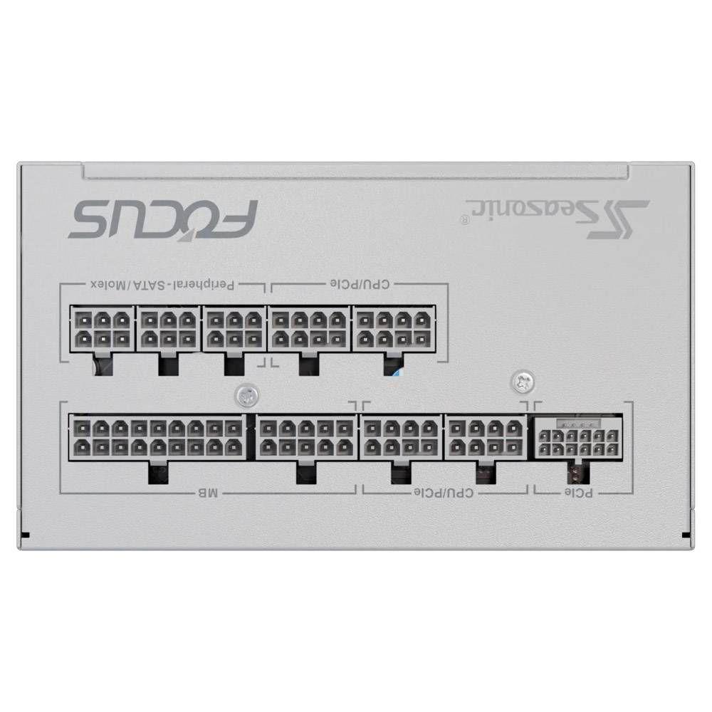 Fonte de Alimentação SEASONIC FOCUS GX-750W V4 (ATX - 750 W - 80 PLUS Gold - Branco), miniatura 3