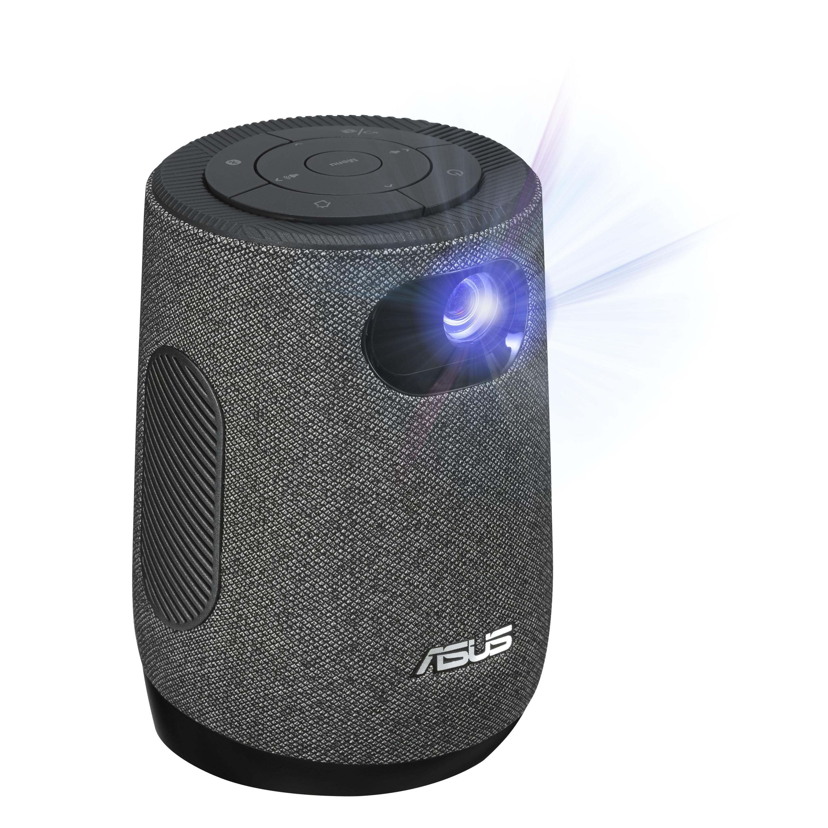 Projetor Portátil ASUS ZenBeam Latte L1 (1080p - 40-120 polegadas - 300 ANSI lumens - Cinzento) — miniatura 2