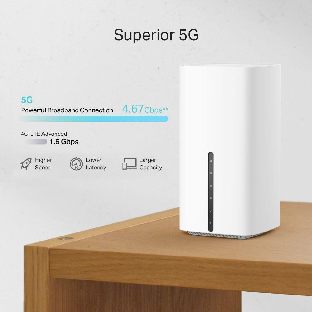 Router 5G TP-LINK Archer NX210 (Wi-Fi 6 - 1201 Mbit/s - Dual-band - Branco) — miniatura 5