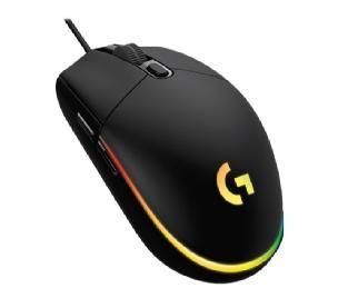 Rato LOGITECH G102 LIGHTSYNC (Mão direita - 8000 DPI - USB Type-A - Preto)
