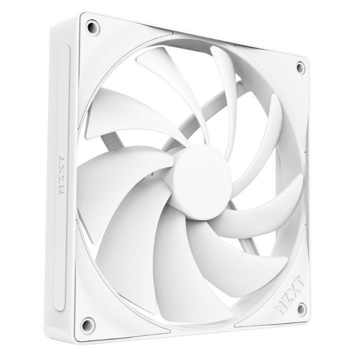 Ventoinha para Caixa de PC NZXT F140Q Quiet Airflow PWM (Plástico e borracha - RGB - 3,84 W - Branca), miniatura 3