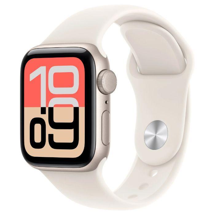 Smartwatch APPLE Watch SE 3 GPS (Retangular - watchOS 26 - Apple S10 - Luz das Estrelas) — miniatura 2