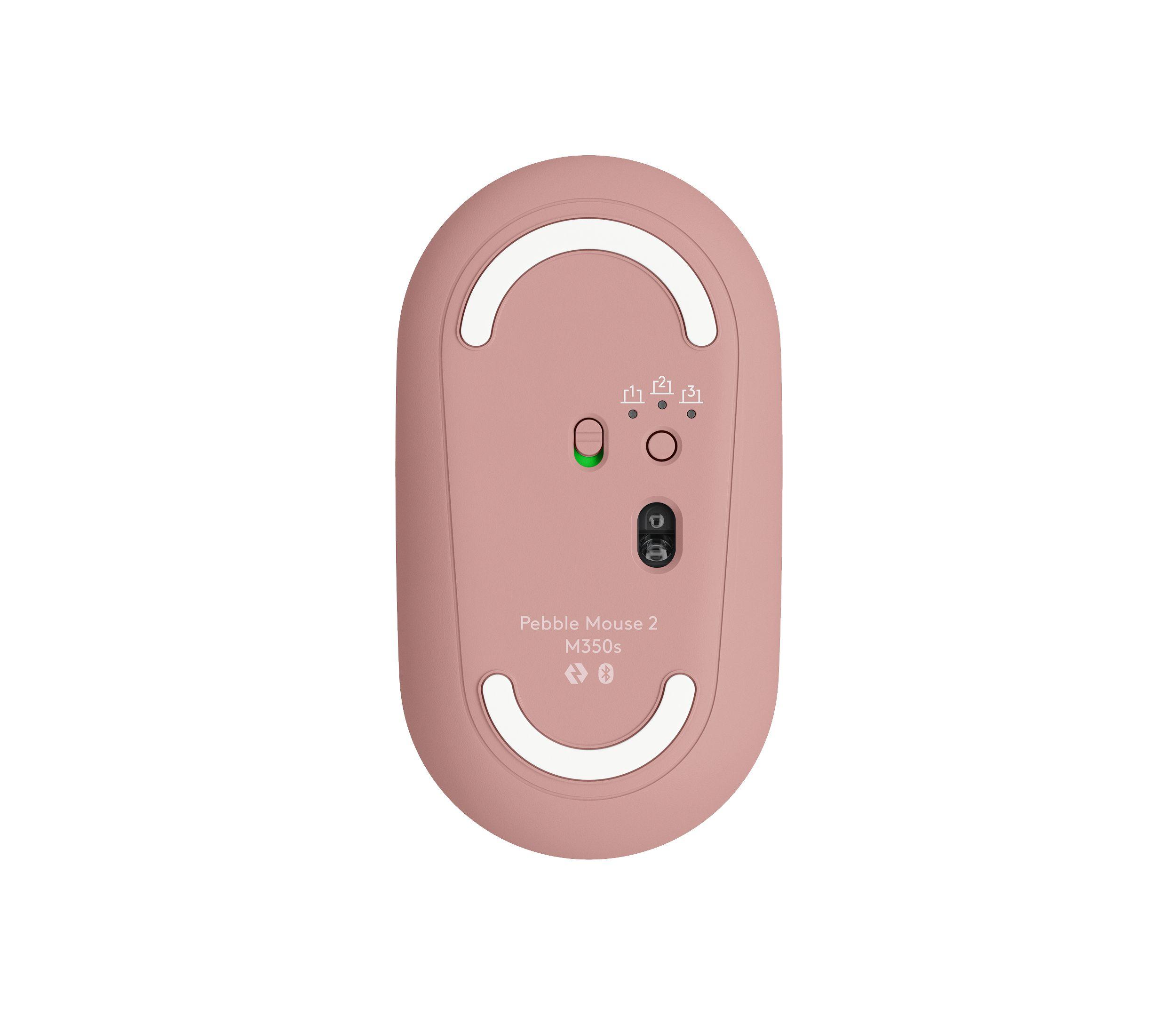 Rato LOGITECH Pebble 2 M350s (Ambidestro - 4000 DPI - Ótico - Rosa) — miniatura 3