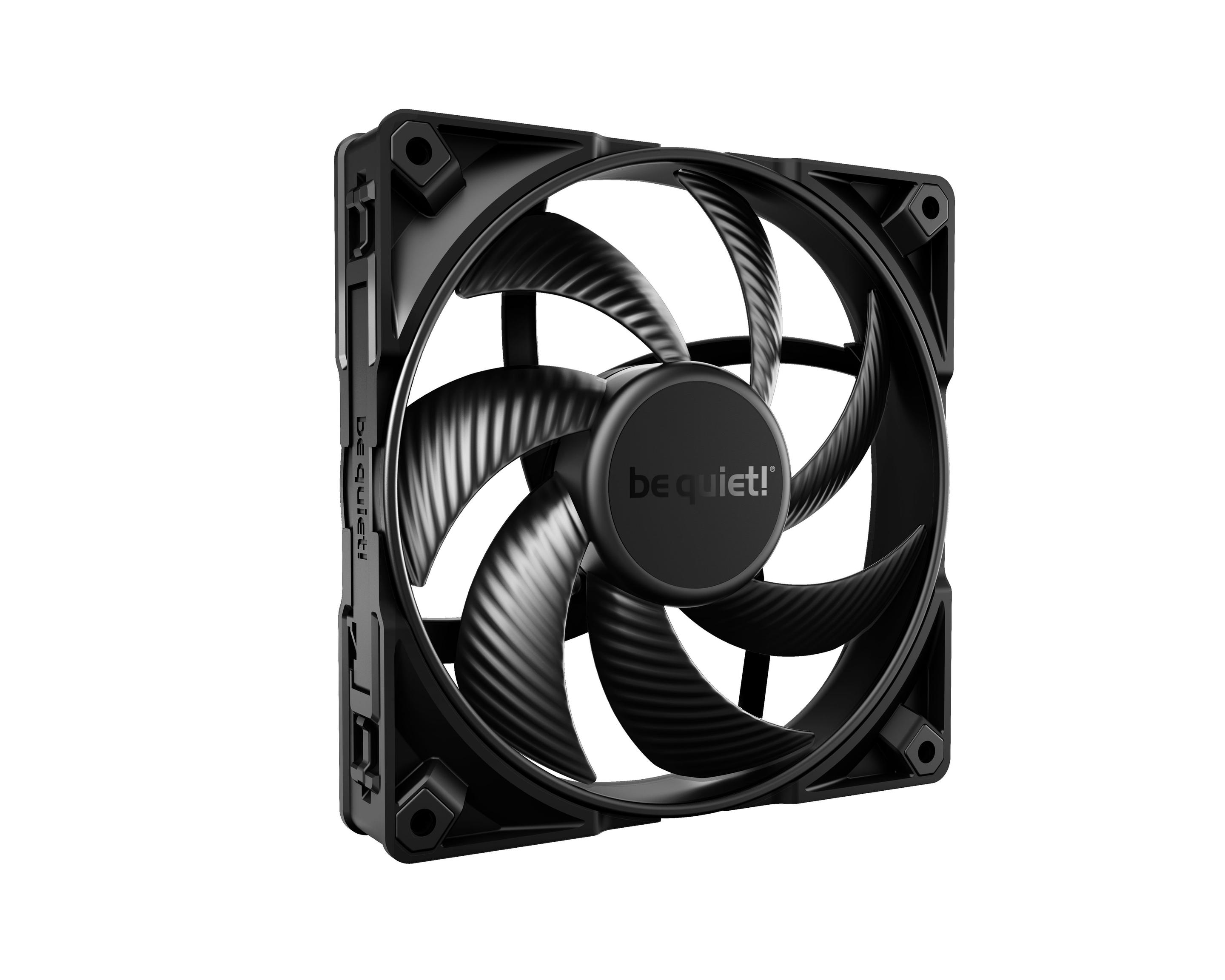 Ventoinha para Caixa de PC BE QUIET! Silent Wings Pro 4 BL099 (6 W - Preto)
