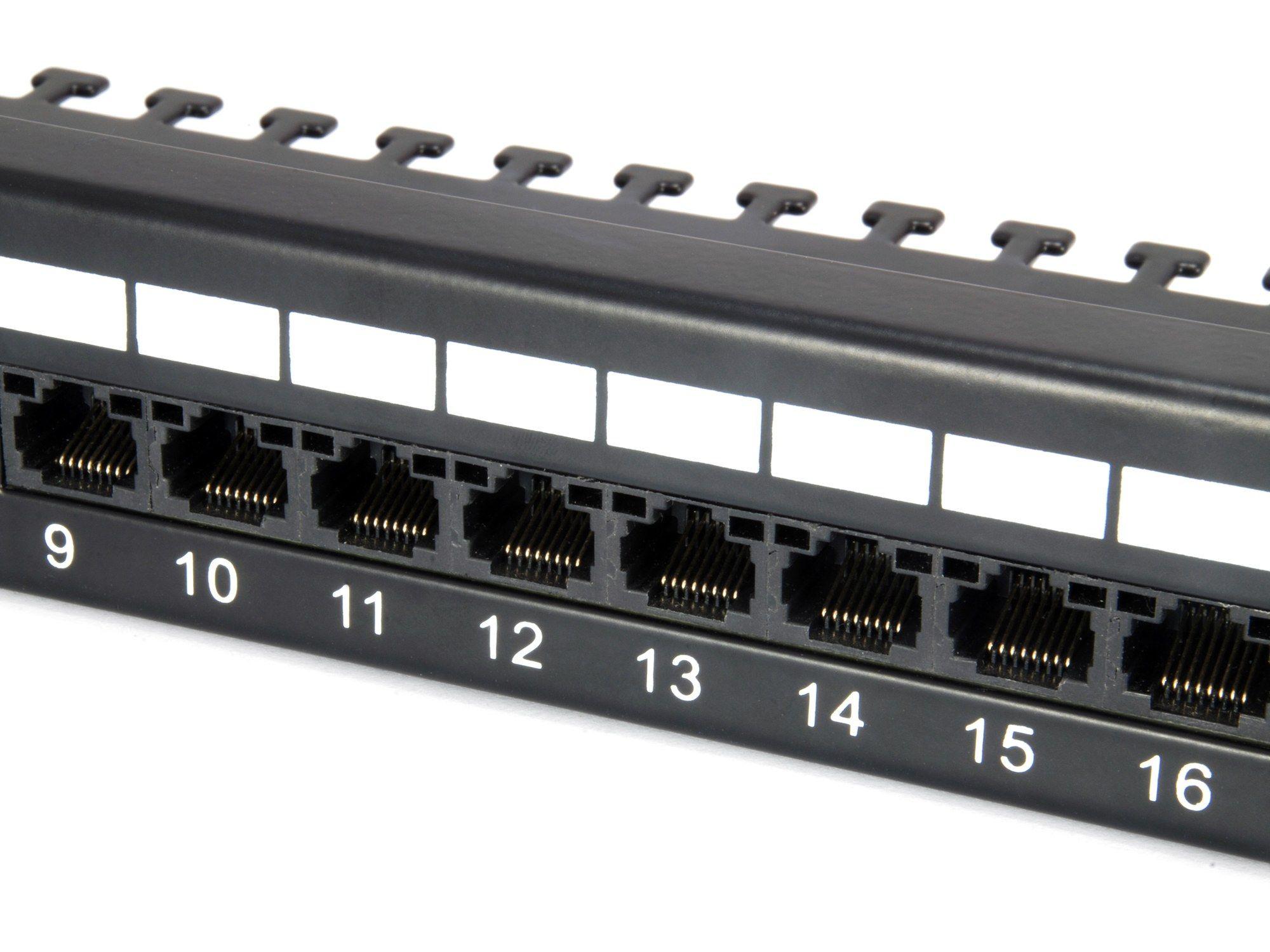 Painel de Ligações EQUIP 135425 (1GBase-T - Em bastidor - Montagem em rack - Preto), miniatura 4