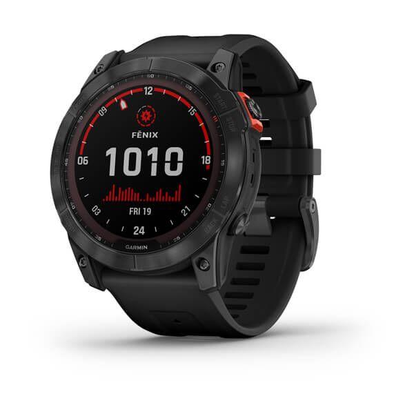 Smartwatch GARMIN Fenix 7X Solar 010-02541-01 (Metal e polímero - Preto/Cinzento)