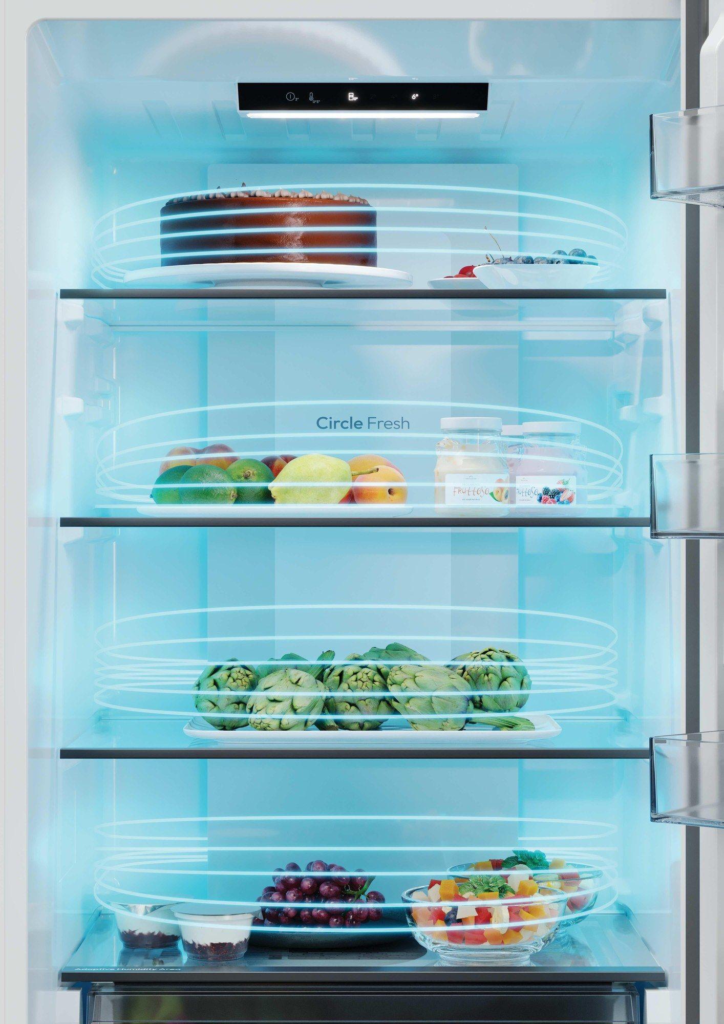 Frigorífico Combinado CANDY CNCQ2T620CW (Total No Frost - Altura 205 cm - 205 cm - Branco) — miniatura 6