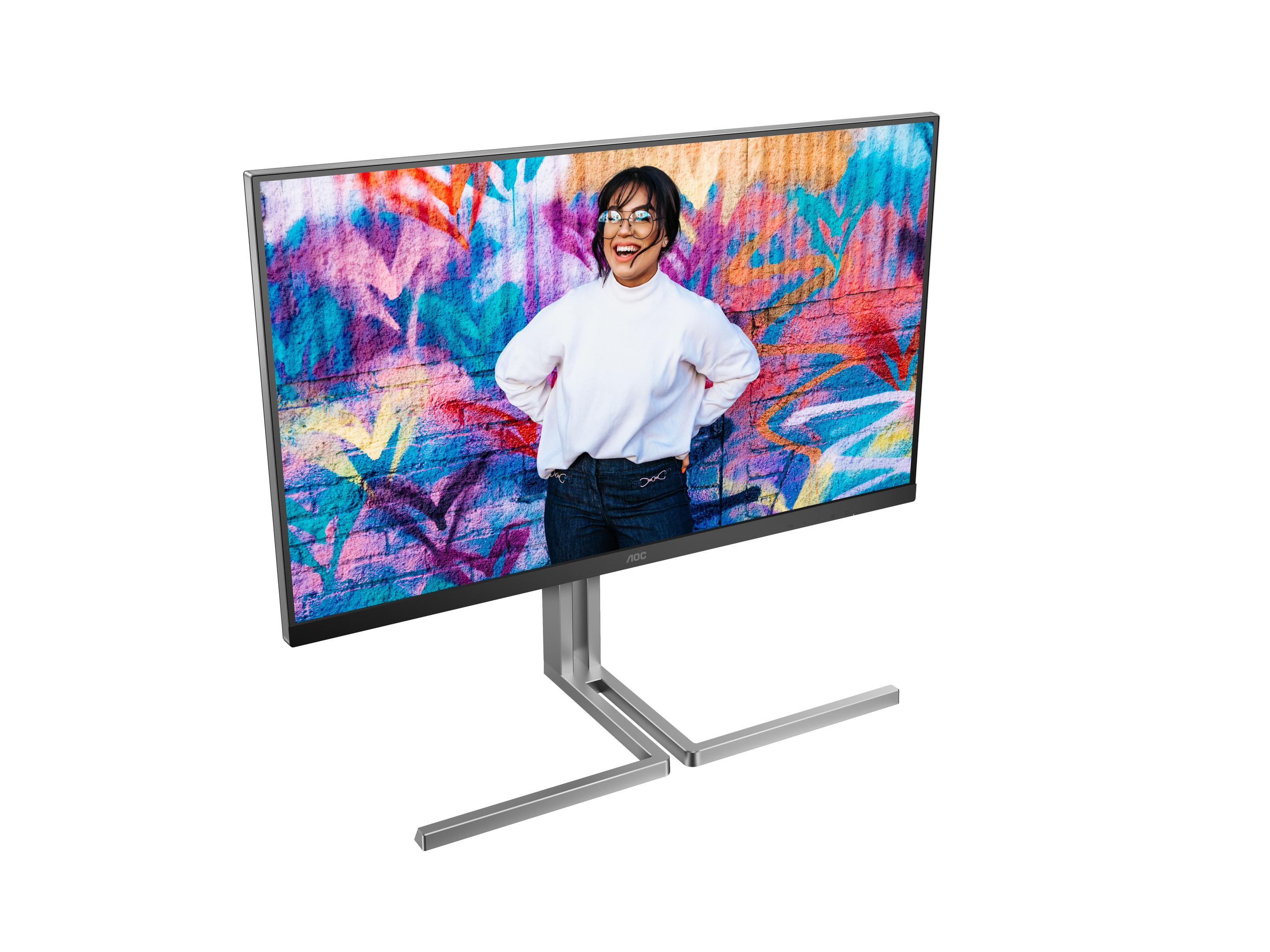 Monitor AOC Graphic Pro U32U3CV (31,5" - Nano IPS - 60 Hz - Preto) — miniatura 4