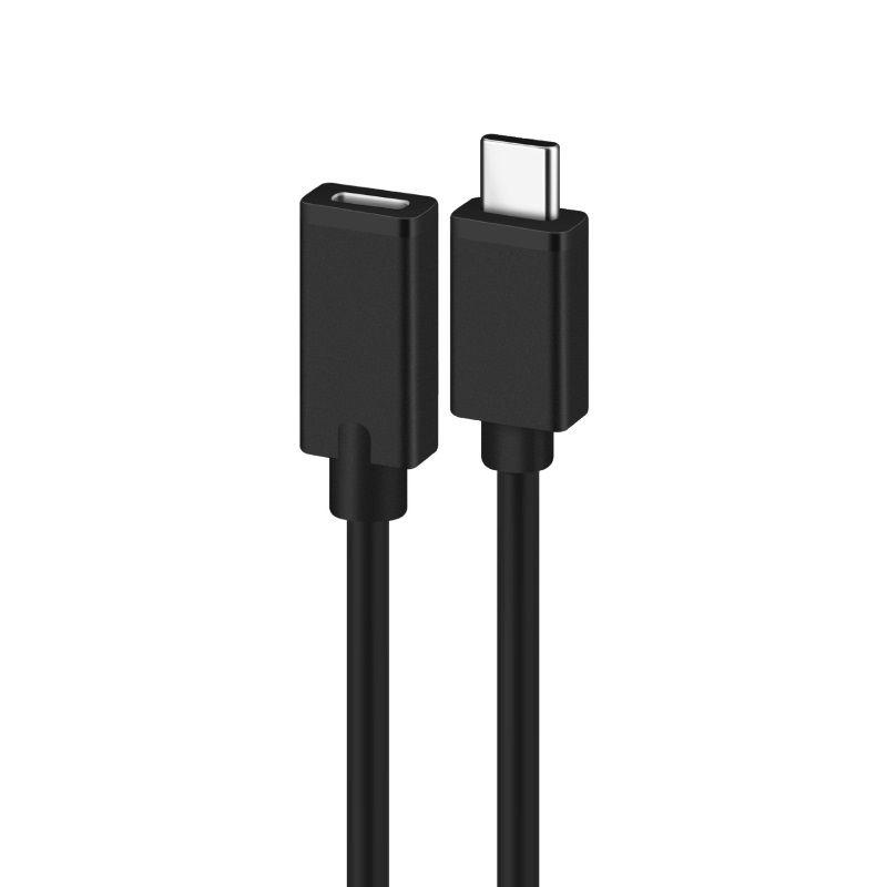 Cabo de Extensão USB-C EWENT EC1037 (1,8 m - USB-C - Preto)