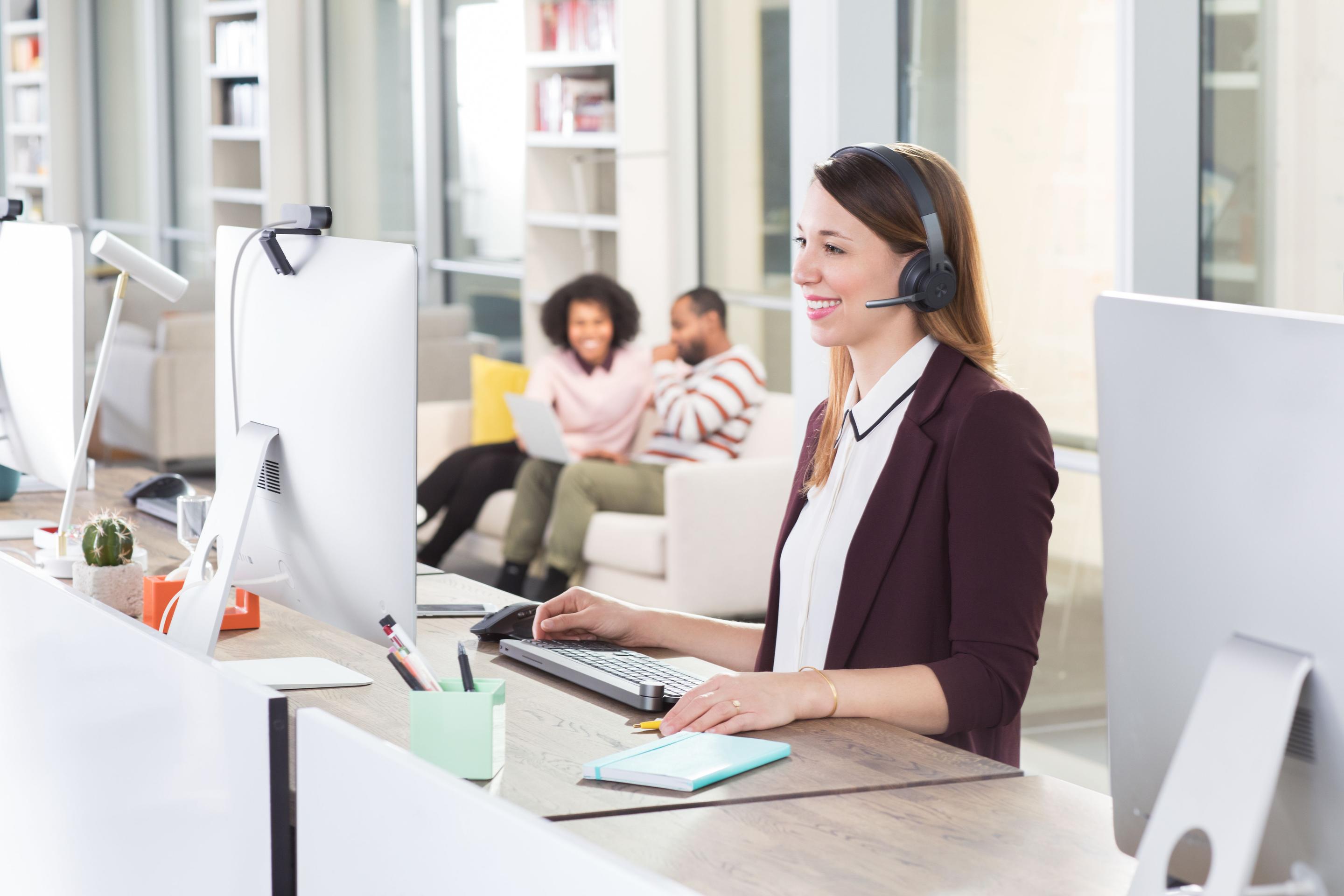 Auscultadores LOGITECH Zone Wireless (Binaural - Sem fios - Supra-aural - Grafite) — miniatura 13