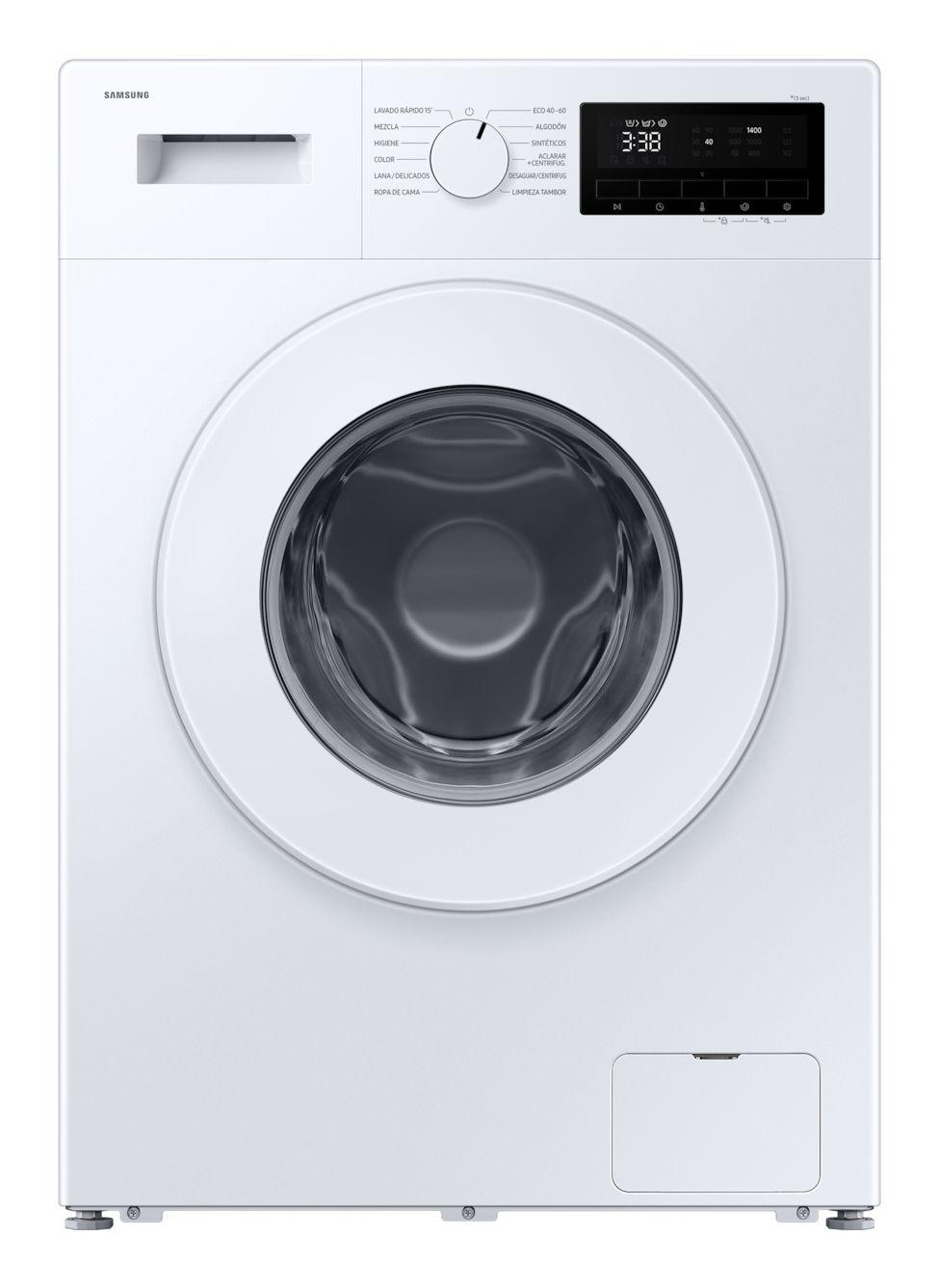 Máquina de Lavar Roupa Independente SAMSUNG WW80FG3M05TWEC (1400 RPM - B - 48 l - Branco)
