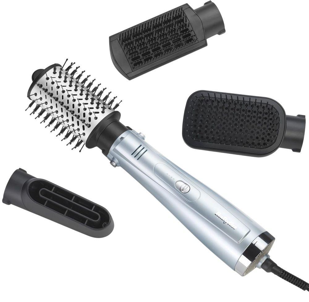 Escova Modeladora de Ar Quente BABYLISS AS774E (Plástico - Cinzento/Prateado) — miniatura 4
