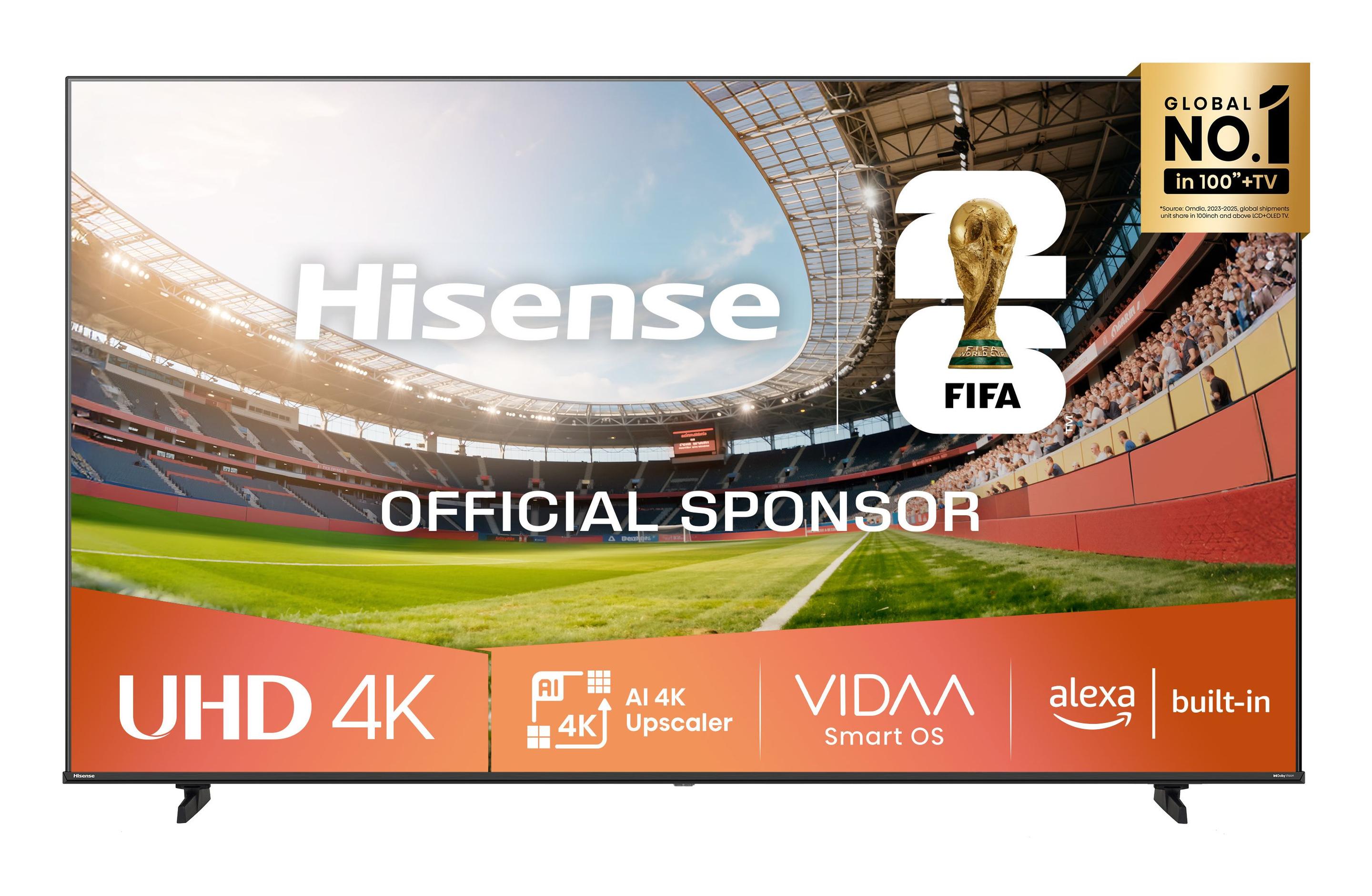Televisão HISENSE TV 85A6Q (85" - LED - 4K Ultra HD - Preto)