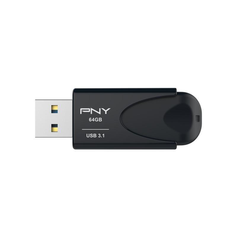 Pen USB PNY Attaché 4 (64 GB - Sem tampa - USB Type-A - Preto), miniatura 5