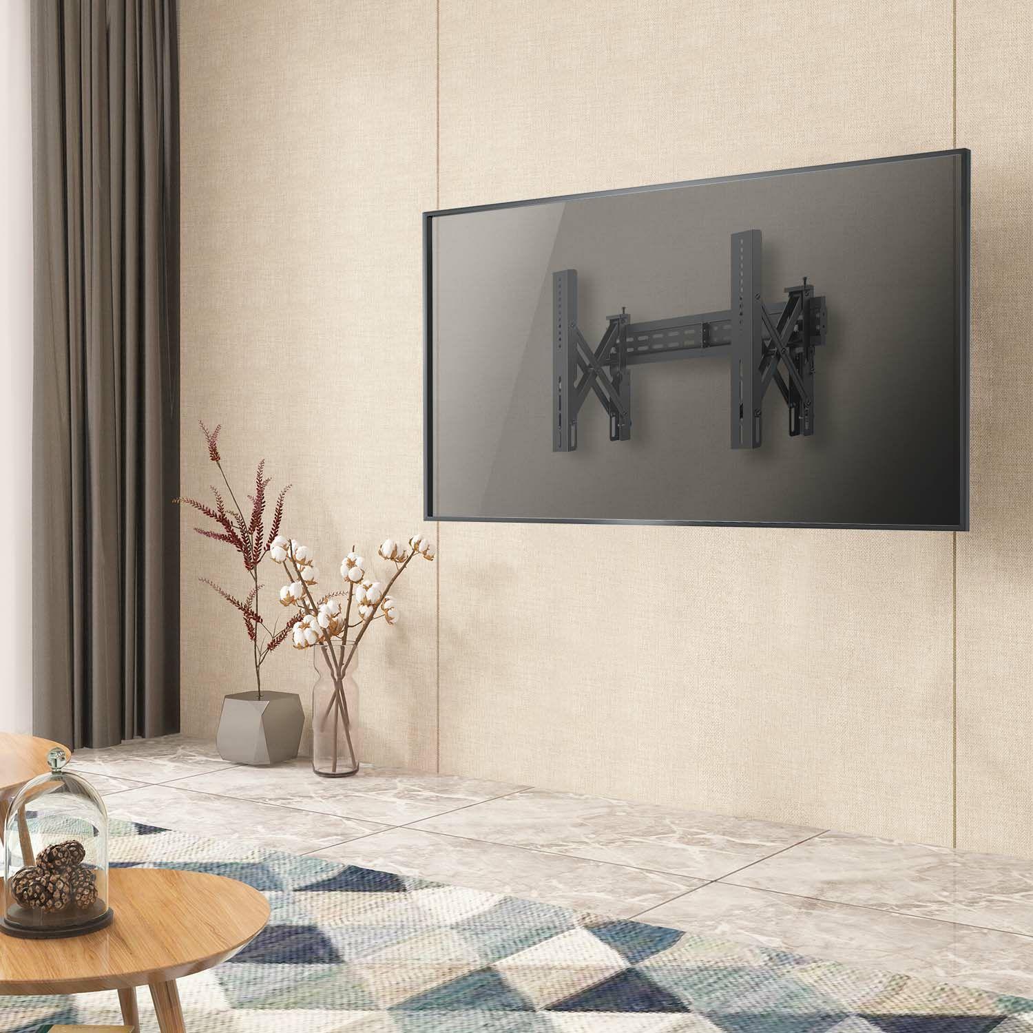 Suporte de Parede para Videowall AISENS VW70LPOX-257 (800 x 400 mm - 200 x 200 mm - 177,8 cm - Preto), miniatura 4