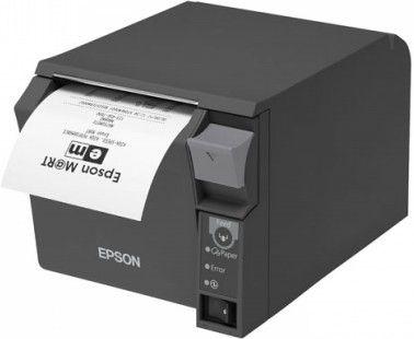 Impressora Térmica de Recibos EPSON TM-T70II-032 RS232/USB EDG+PS180, CUTTER (Com fios - Preto)