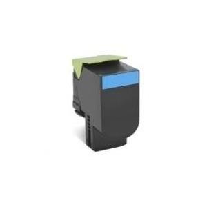Toner LEXMARK 70C2HC0 (3000 páginas - Ciano)