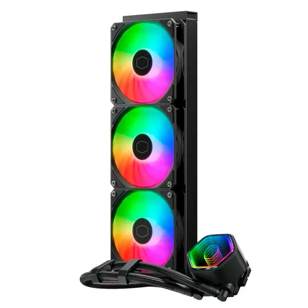 Kit de Arrefecimento Líquido COOLER MASTER MasterLiquid 360 Core II ARGB (120 mm - 3 ventoinhas - 1750 RPM - Preto) — miniatura 2