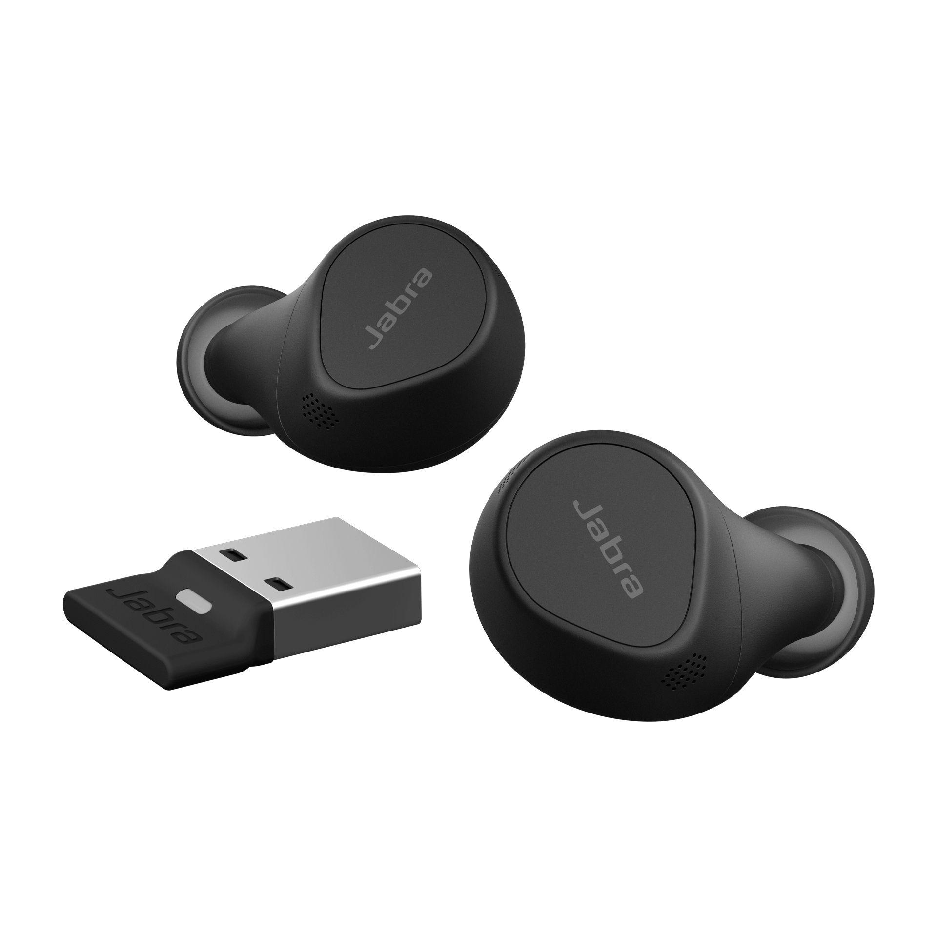 Auscultadores JABRA Evolve2 Buds MS (Binaural - Sem fios - Intra-aural - Preto) — miniatura 2