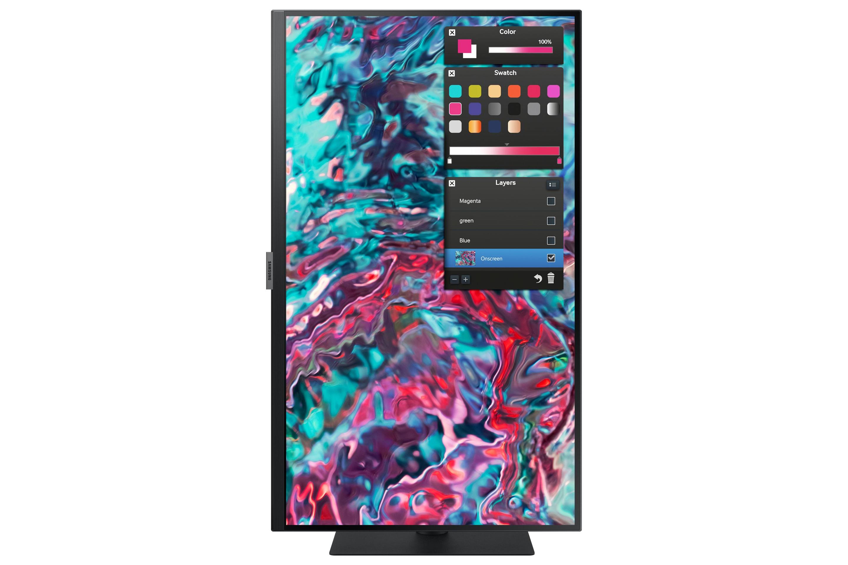 Monitor SAMSUNG ViewFinity S80TB LS27B800TGUXEN (27" - IPS - 60 Hz - Preto) — miniatura 9