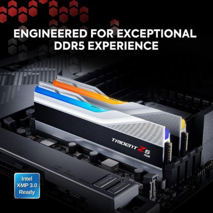 Memória RAM G.SKILL Trident Z5 RGB Silver F5-6400J3239G16GX2-TZ5RS (6400MHz - 32GB - 288-pin DIMM), miniatura 2
