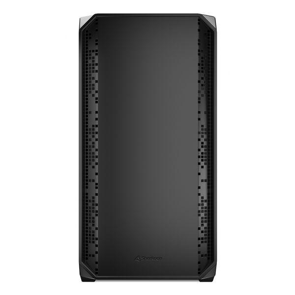 Caixa de PC Micro-ATX SHARKOON MK2 (Micro ATX, Mini-ITX, BTF - Micro Tower - 17 cm - Preto) — miniatura 2
