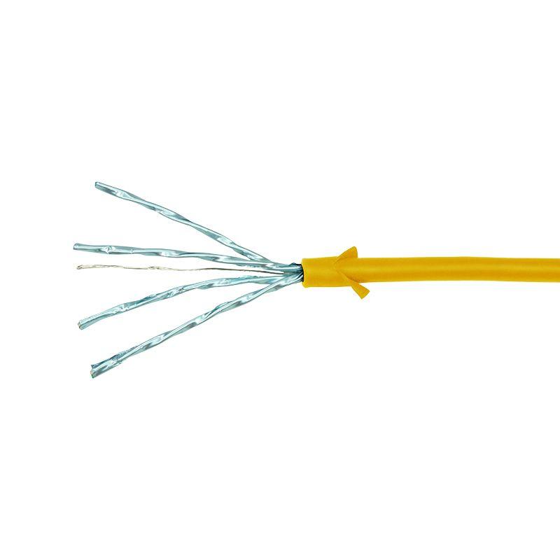 Cabo de Rede RJ45 LOGILINK CQ9037S (1 m - Cat6A - RJ-45 - Amarelo), miniatura 4