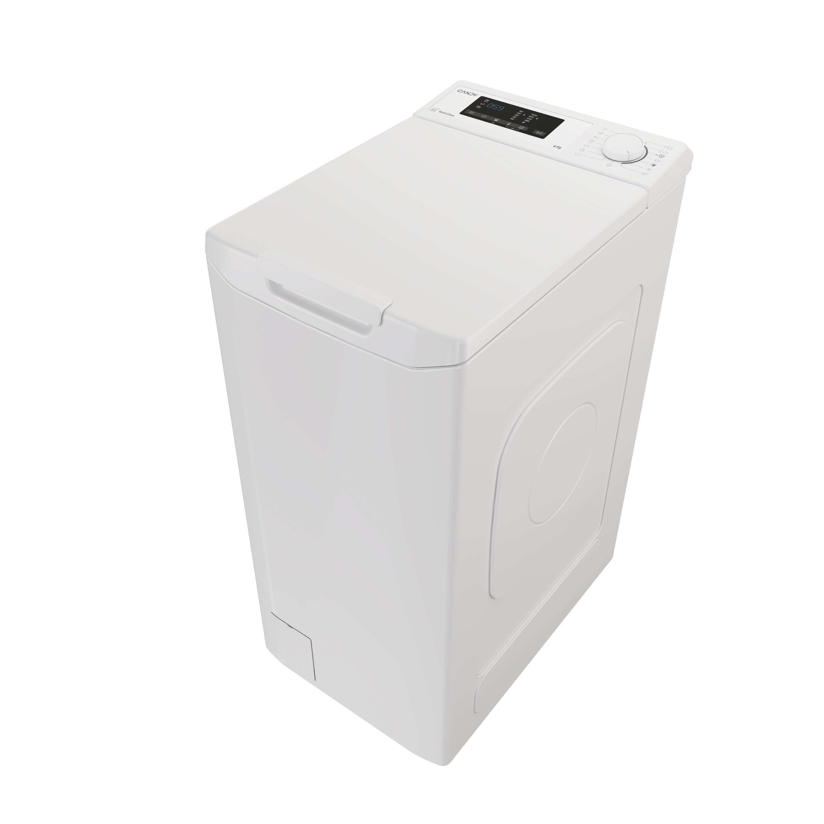 Máquina de Lavar Roupa Independente CANDY TCA063D3-S (1000 RPM - C - B - Branco), miniatura 2