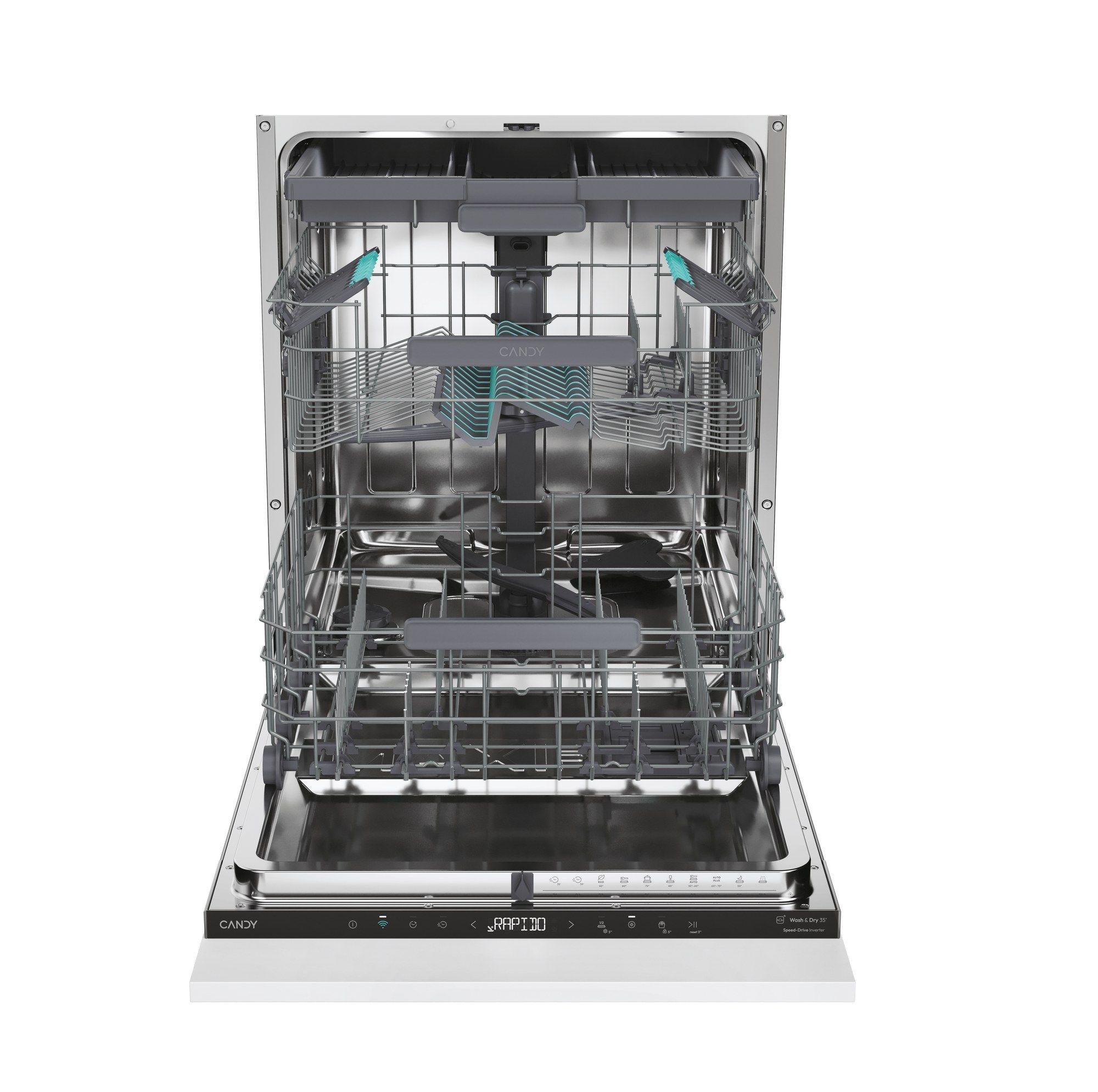 Máquina de Lavar Loiça de Encastre CANDY CNS4A4S3PSB (14 talheres - B - 9,5 l), miniatura 3
