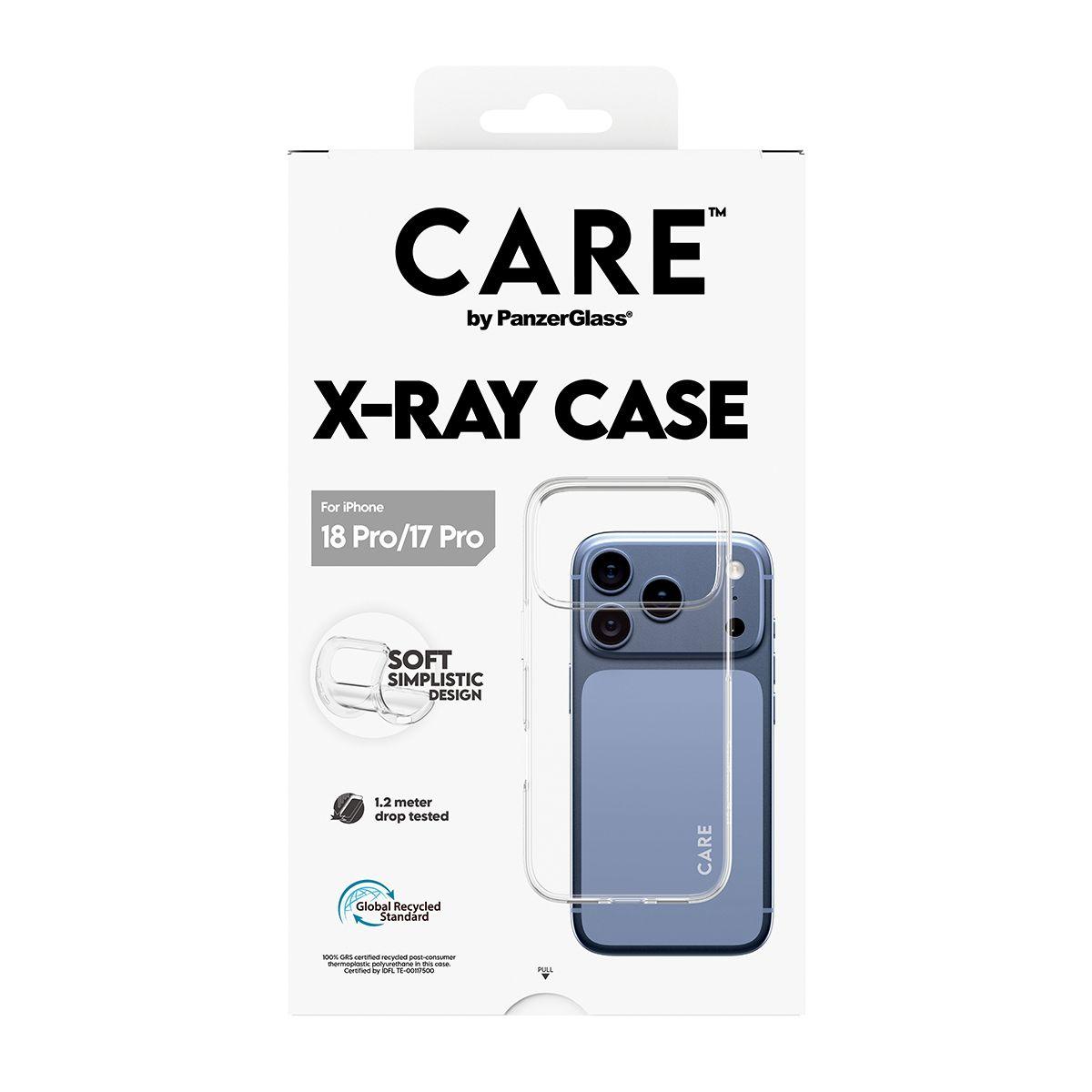 Capa PANZERGLASS CARE X-Ray Case iPhone 17 Pro (Transparente), miniatura 3