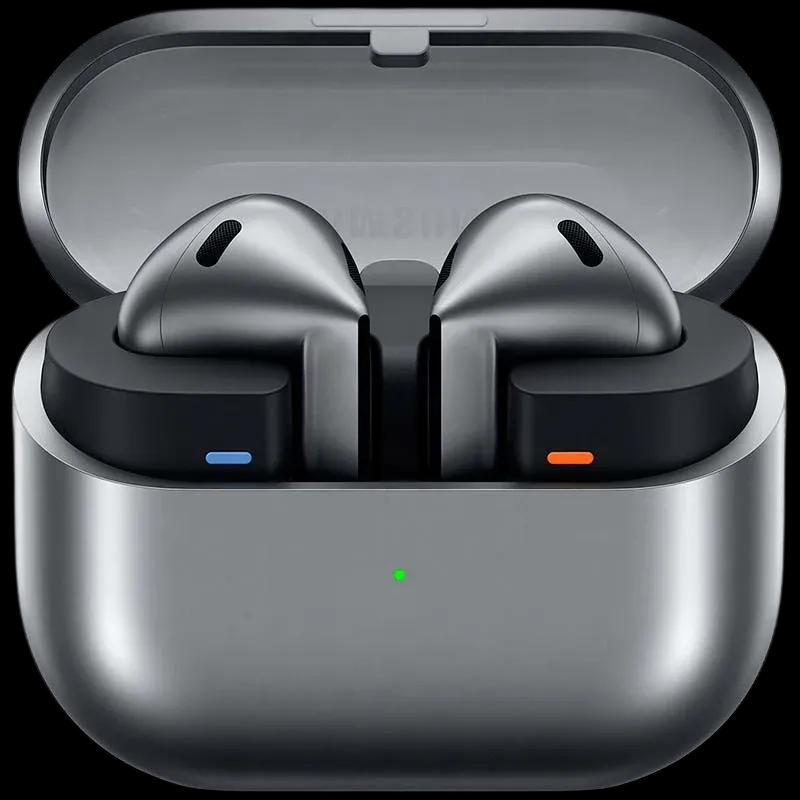 Auscultadores SAMSUNG Galaxy Buds3 R530 (Binaural - True Wireless Stereo - Intra-aural - Prateado)